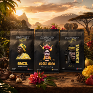 Smokey Combo 3 Cafele Premium: Costa Rica, Brazil & Tanzania