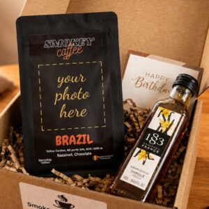 Smokey Birthday Box – Personalizat cu Poza Ta | Smokey Coffee