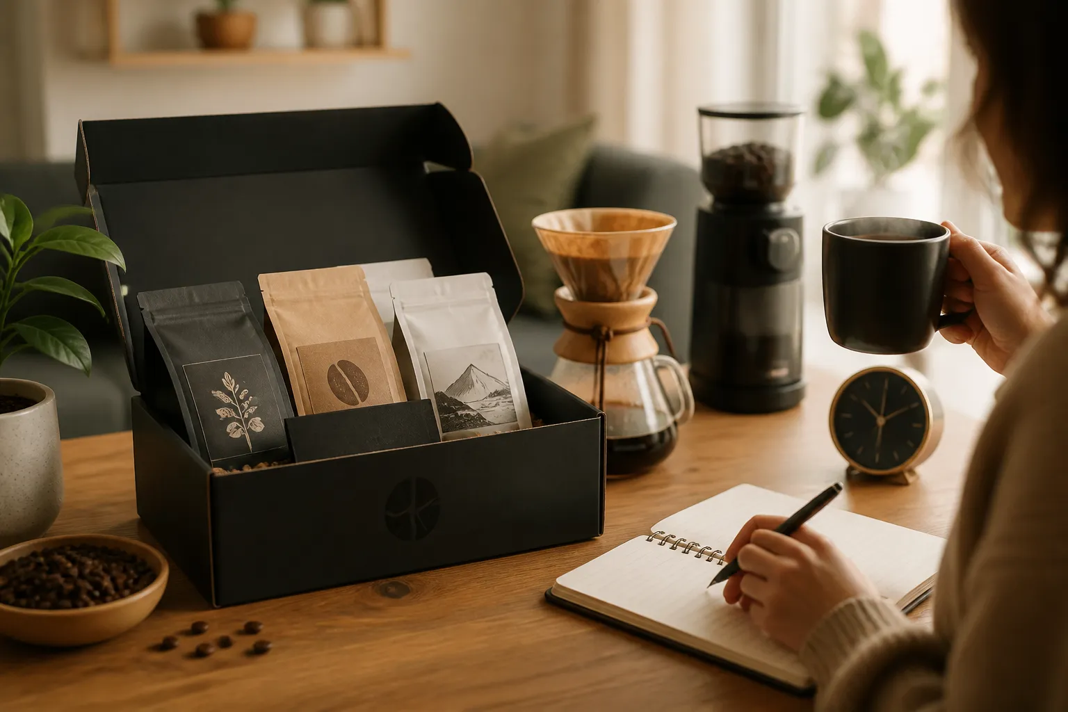 Smokey Box cafea pentru un abonament lunar de cafea de specialitate